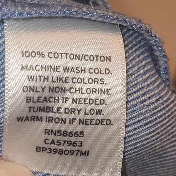 BP lightweight summer denim high waist wide leg loose fit jeans XS - Picture 4 of 9